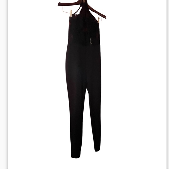 Fashion Nova In The Moment Jumpsuit - Black Sz S Women - Picture 5 of 8